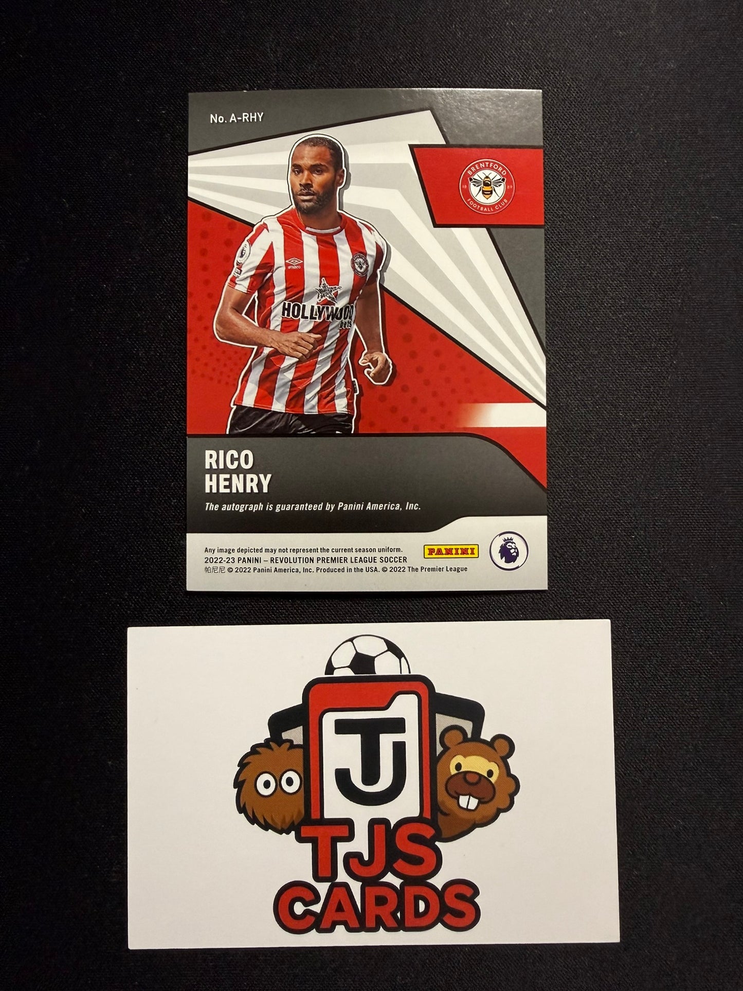 Rico Henry - Auto - Panini Revolution Premier League 2022/23