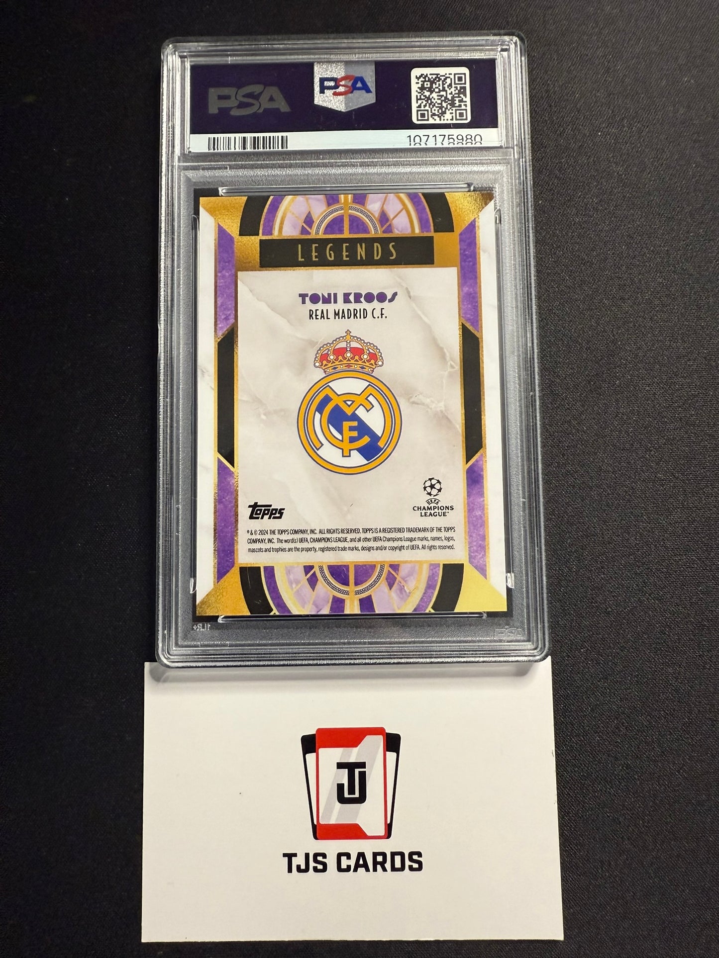 Toni Kroos - PSA 9 - Auto /25 - TOPPS Deco UCC 2024/25