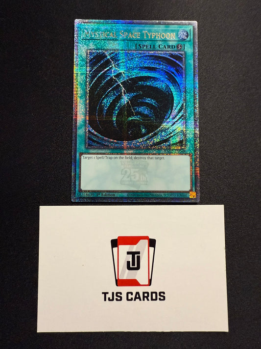Mystical Space Typhoon - Quarter Century Secret Rare RA02-EN048 - YuGiOh