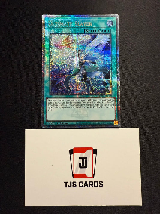 Ultimate Slayer - Quarter Century Secret Rare RA02-EN070 - YuGiOh