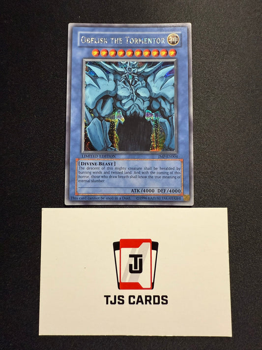 Obelisk The Tormentor - Prismatic Secret Rare Limited Edition JMP-EN004 - LP - YuGiOh