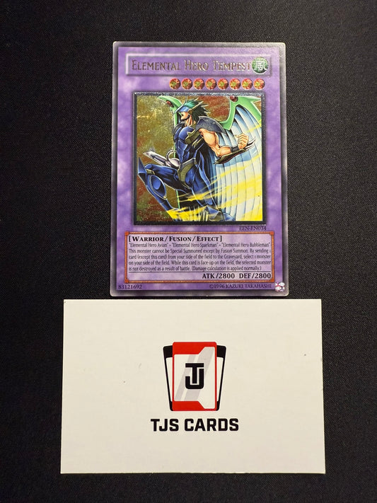 Elemental Hero Tempest - Ultimate Rare EEN-EN034 - MP - YuGiOh