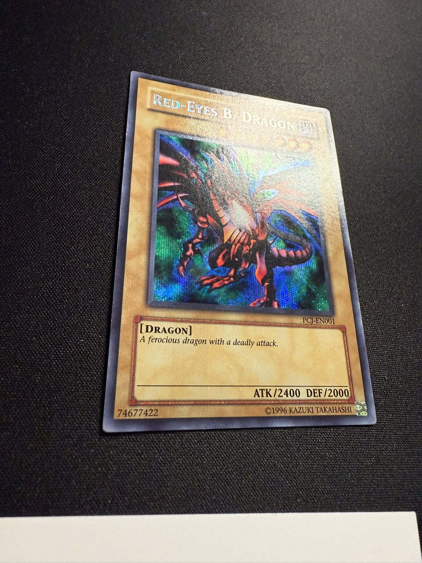 Red-Eyes B. Dragon - Prismatic Secret Rare PCJ-EN001 - LP - YuGiOh