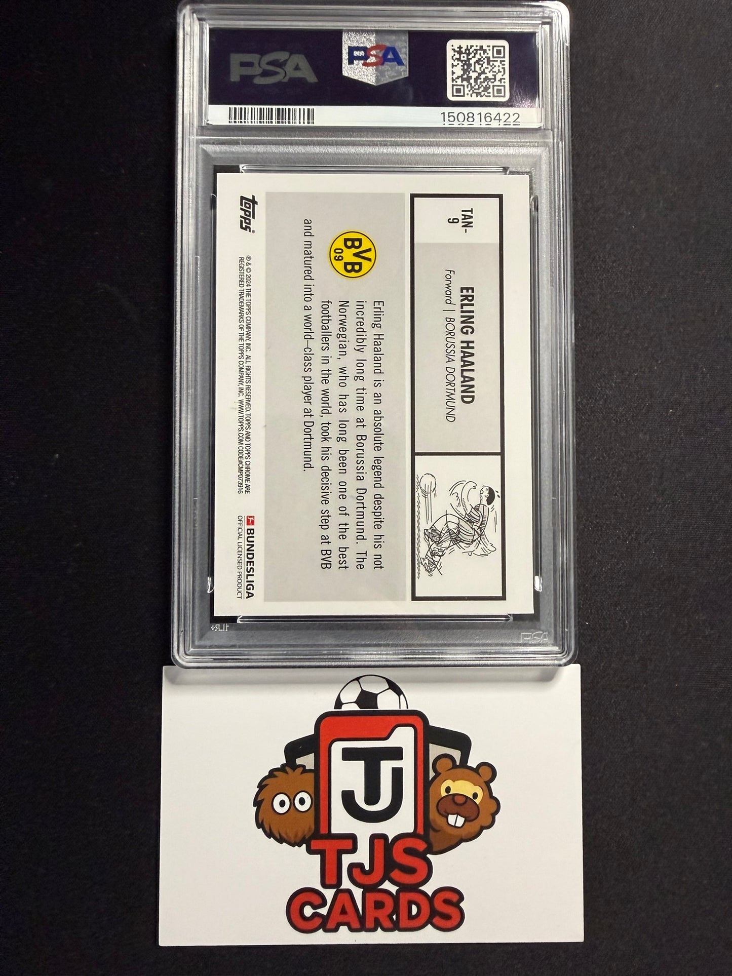 Erling Haaland - PSA 9 - 1963 TOPPS - TOPPS Chrome Bundesliga 2023/24