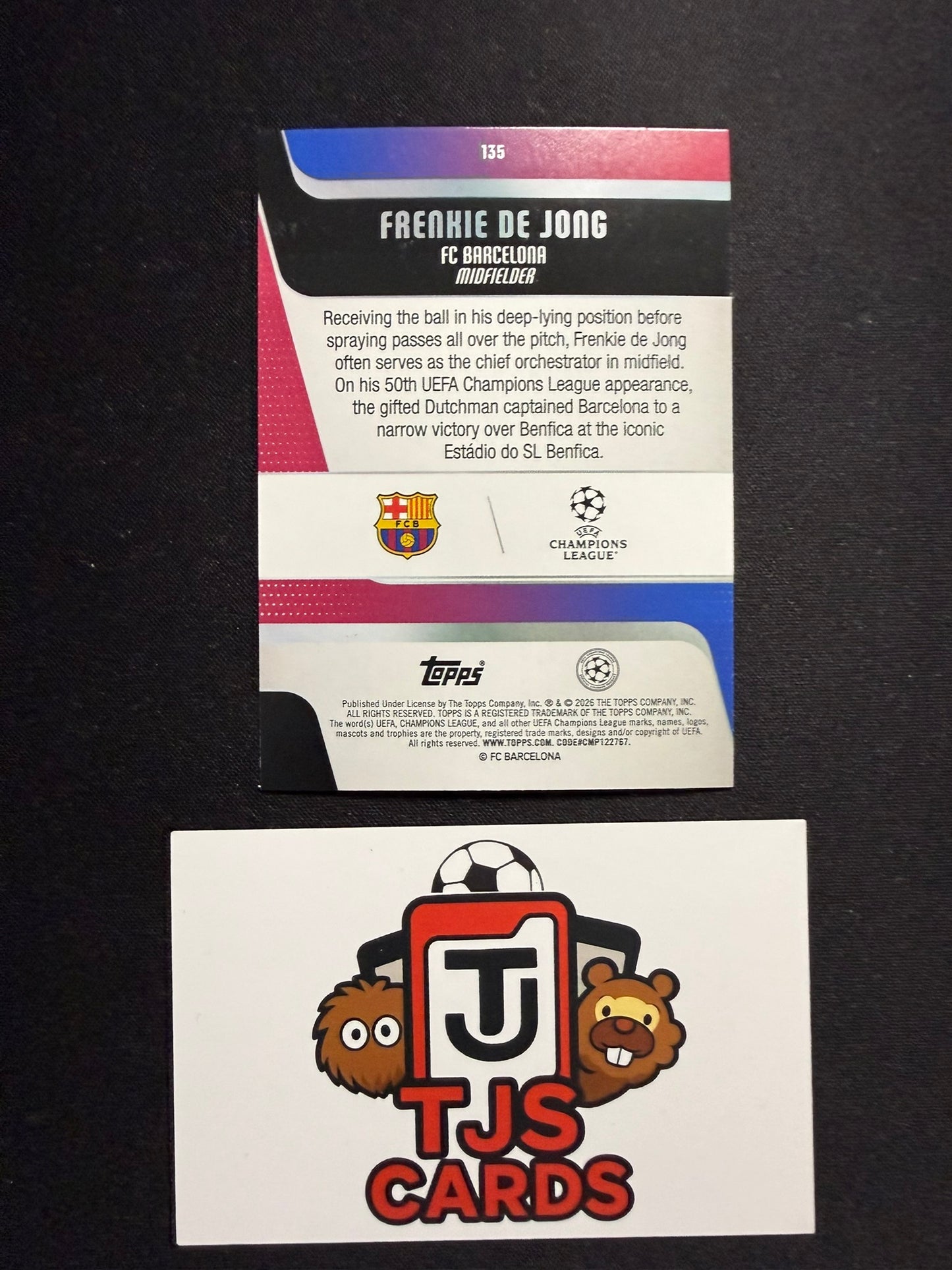 Frenkie De Jong - Green /99 - TOPPS Carnaval UCC 2025/26