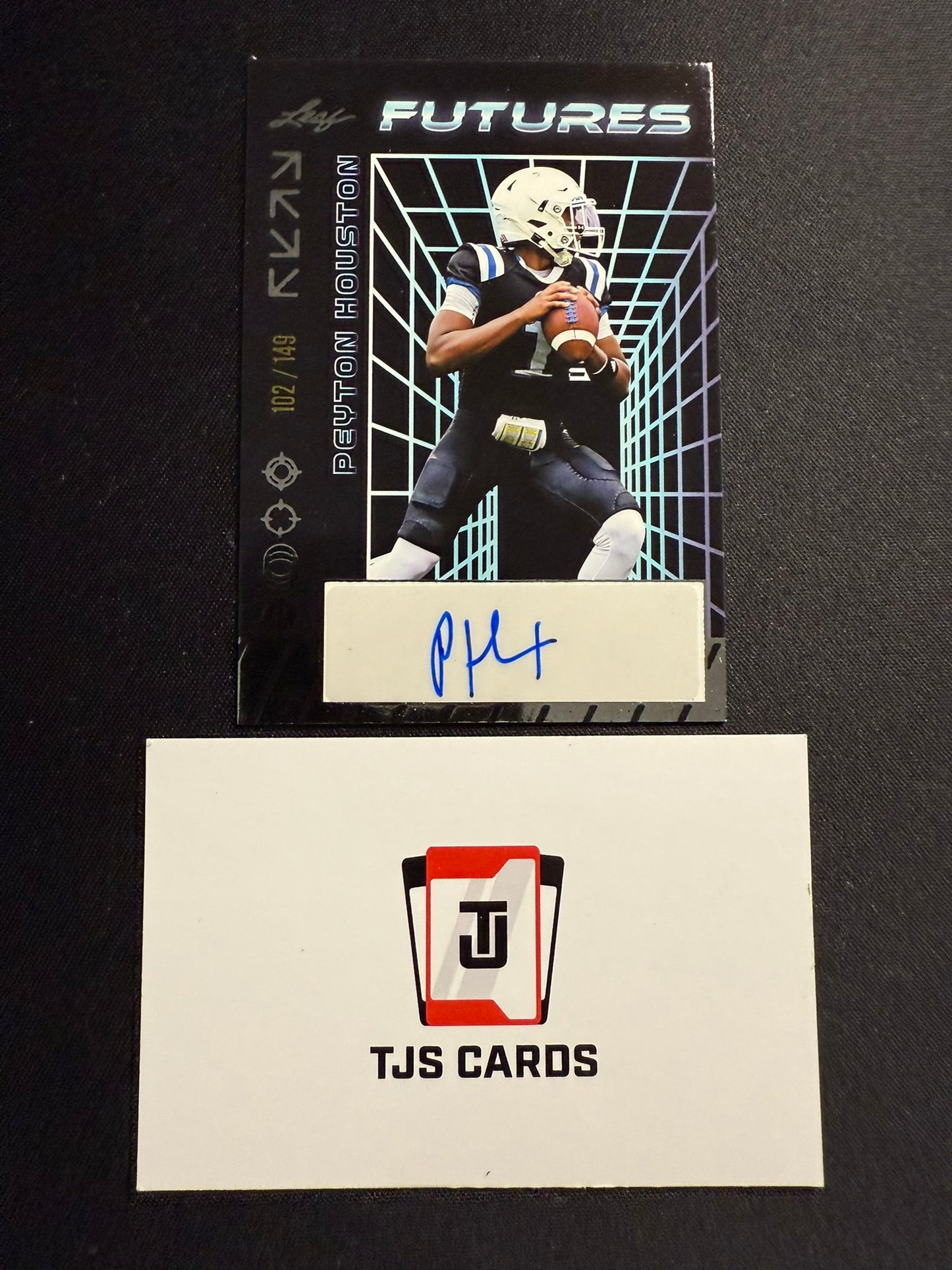 Peyton Houston - Silver Auto /149 - Leaf Futures 2024