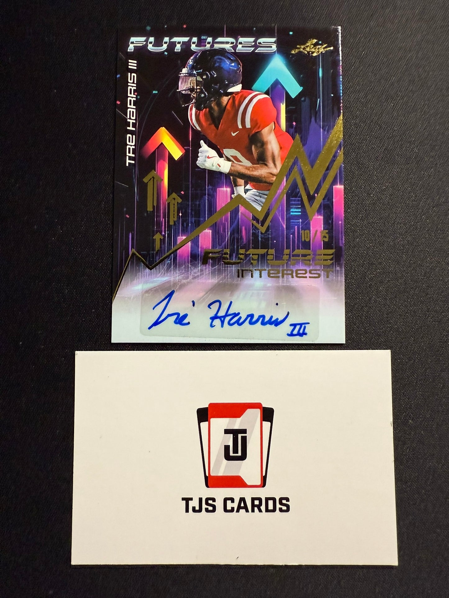 Tre Harris III - Interest Auto /15 - Leaf Futures 2024