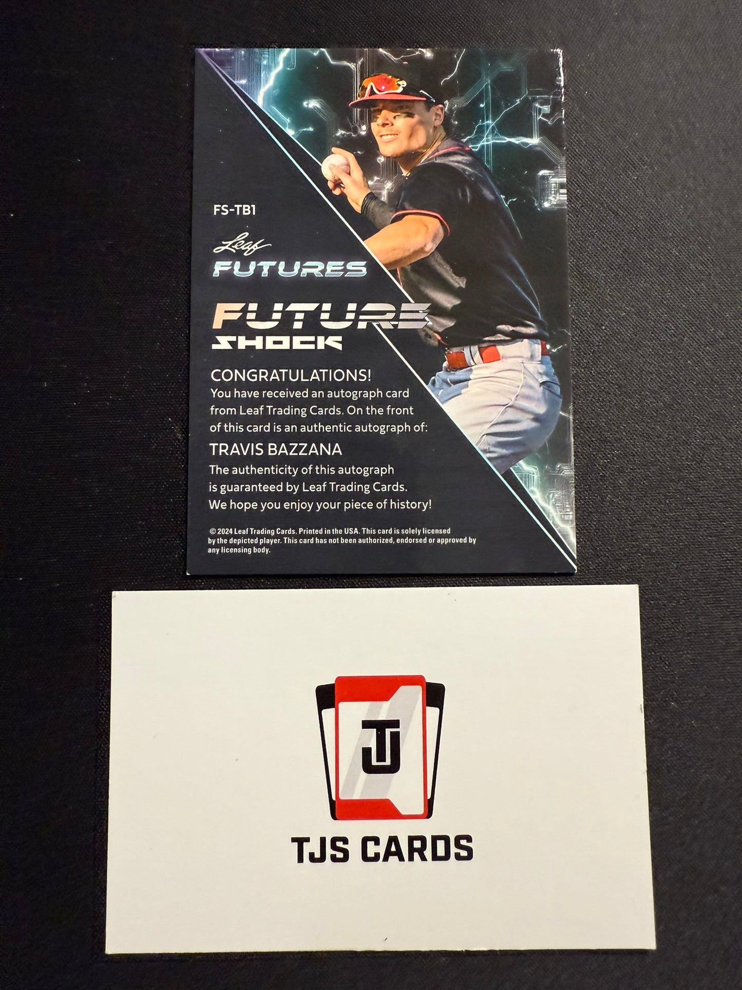 Travis Bazzana - Shock Auto /7 - Leaf Futures 2024