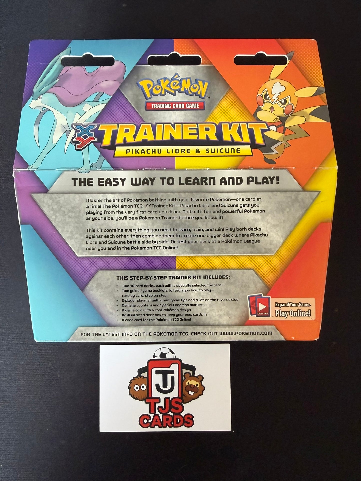 Pokemon XY Trainer Kit - Pikachu Libre & Suicune Sealed
