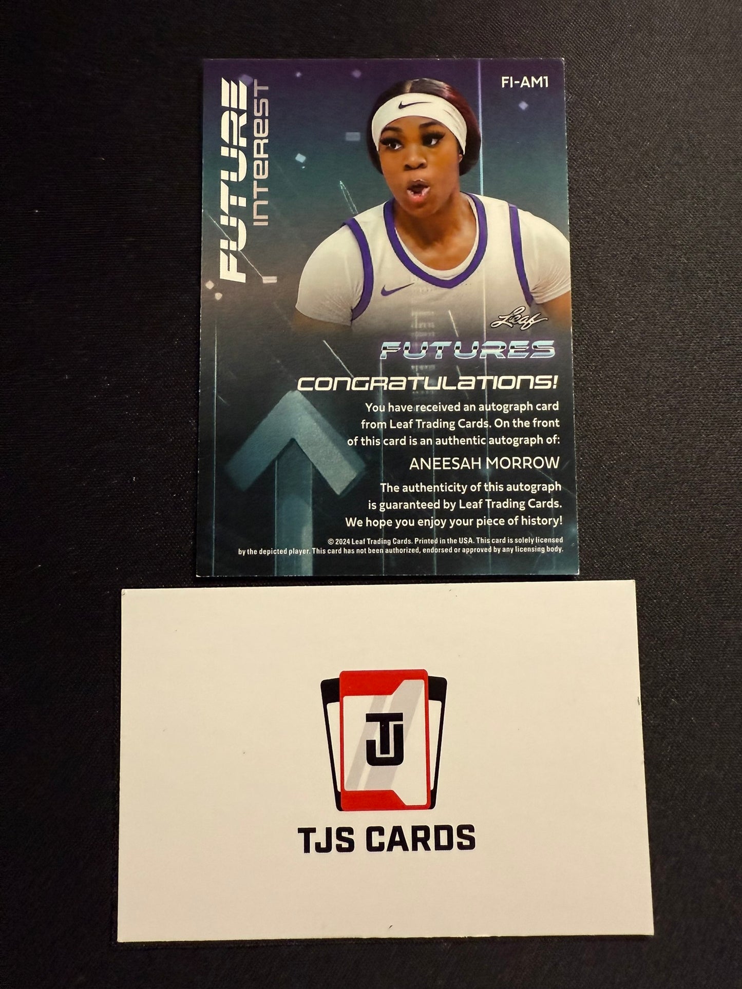 Aneesah Morrow - Interest Auto /25 - Leaf Futures 2024