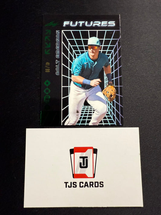 Colt Emerson - Green /99 - Leaf Futures 2024
