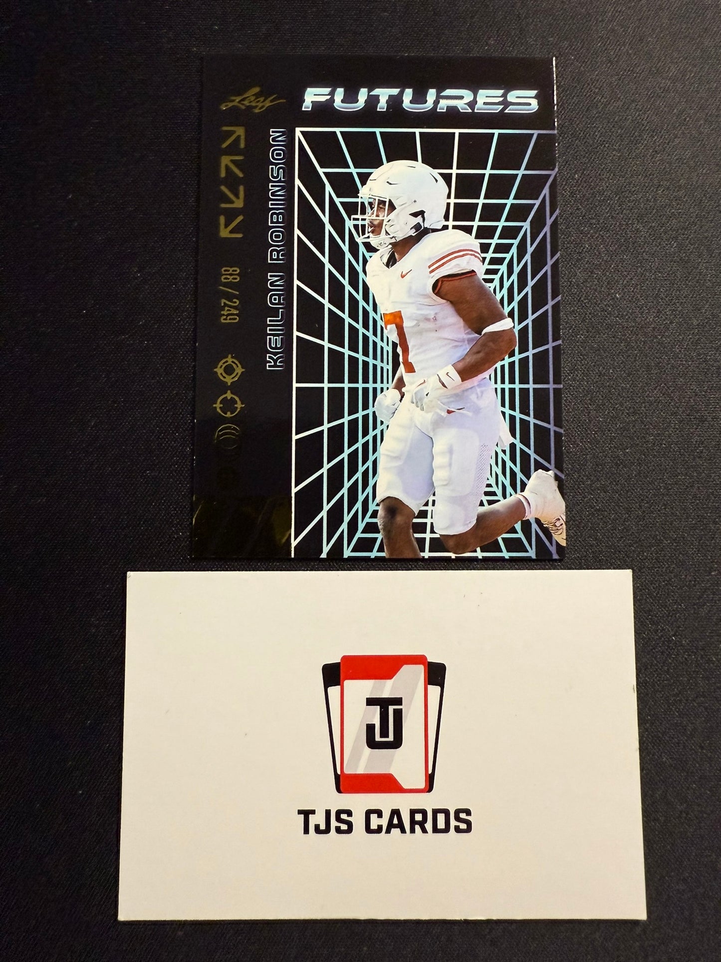 Keilan Robinson - Gold /249 - Leaf Futures 2024