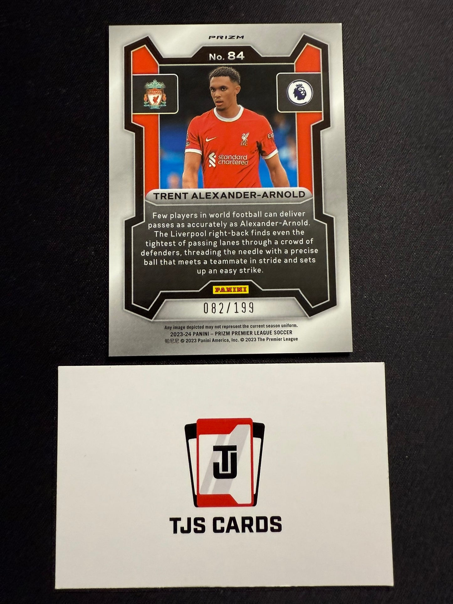 Trent Alexander-Arnold - Red /199 - Panini Prizm Premier League 2023/24