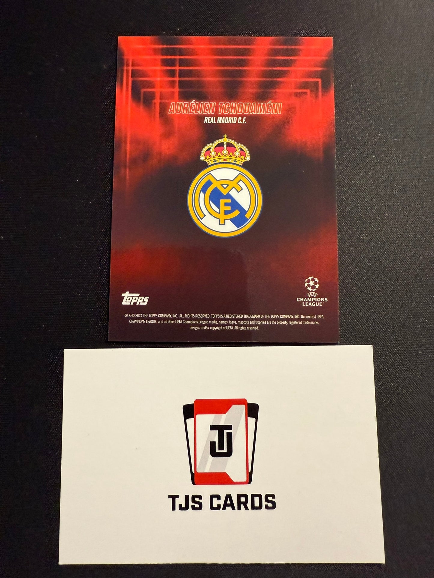 Aurelien Tchouameni - Red /10 - TOPPS Showtime UCC 2023/24