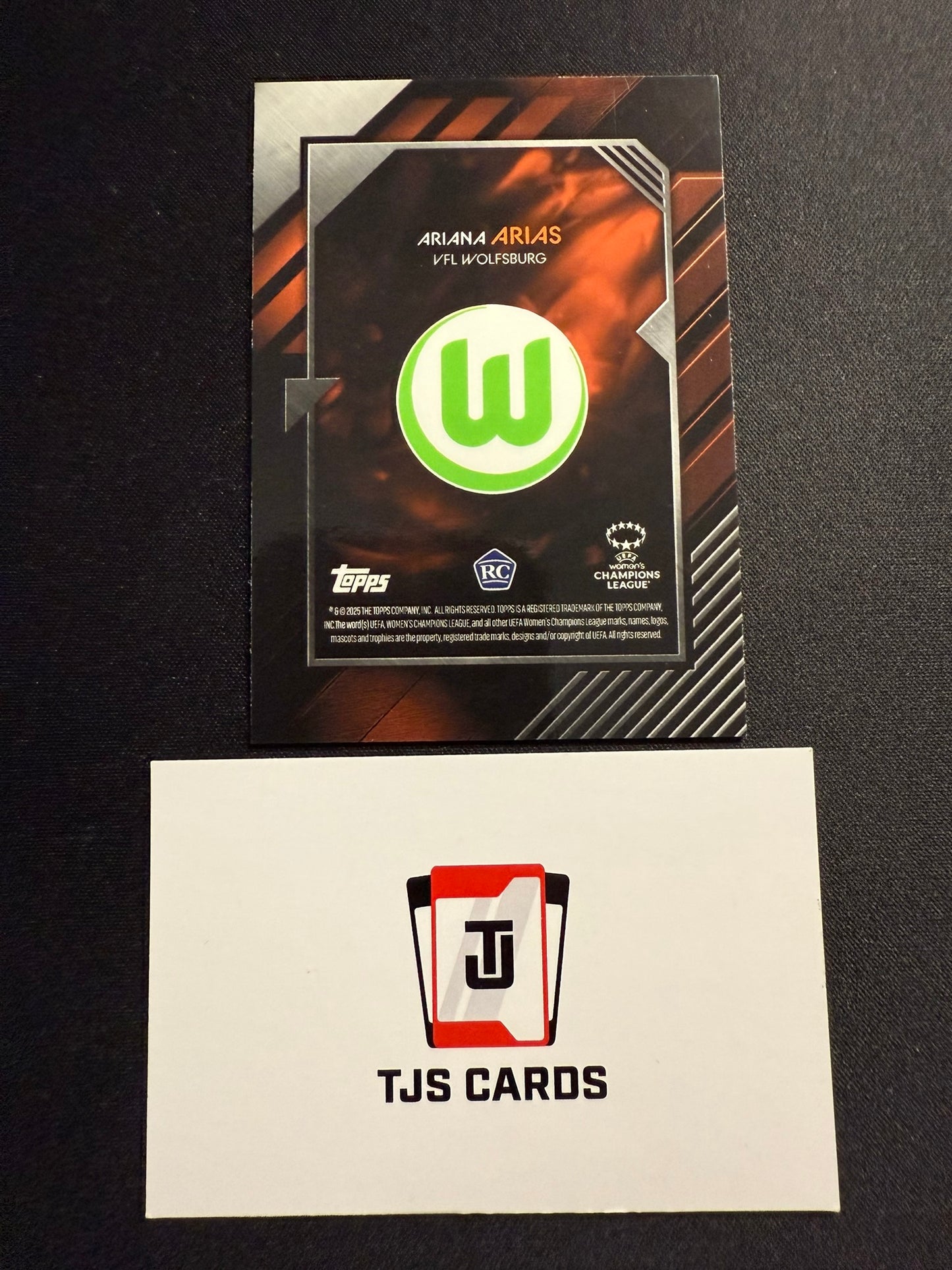 Ariana Arias - Rookie Red /5 - TOPPS UWCL Knockout 2024/25