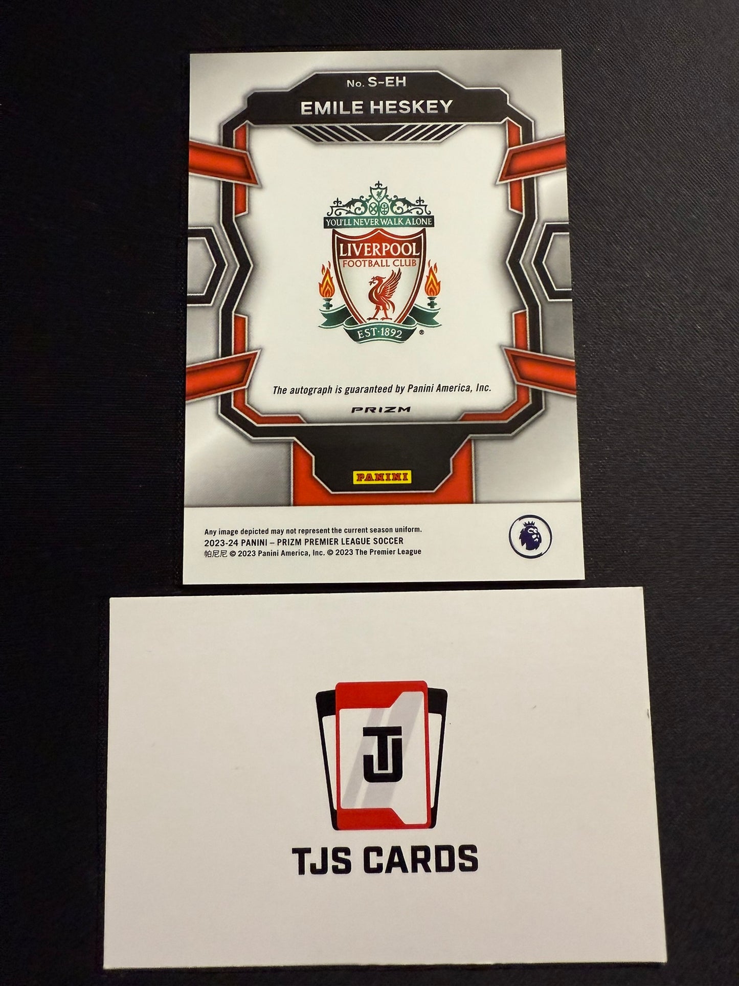 Emile Heskey - Choice Auto - Panini Prizm Premier League 2023/24