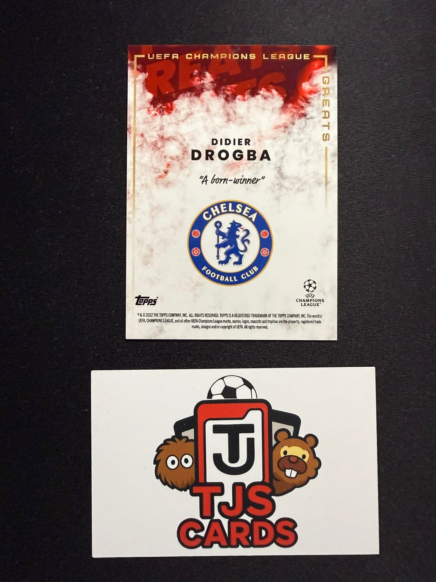 Didier Drogba - Red /10 - TOPPS Jose Mourinho Platinum Curated Set 2022
