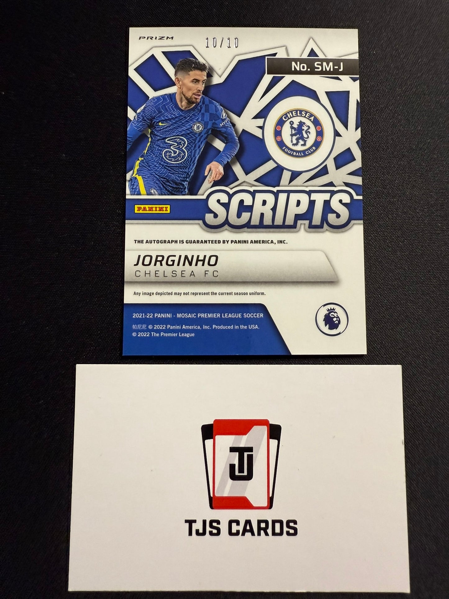 Jorginho - Auto /10 - Panini Mosaic Premier League 2021/22