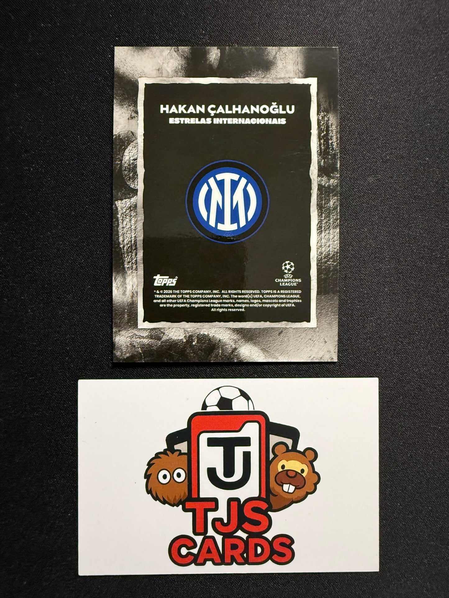 Hakan Calhanoglu - Black /10 - TOPPS Jogaco UCC 2025/26