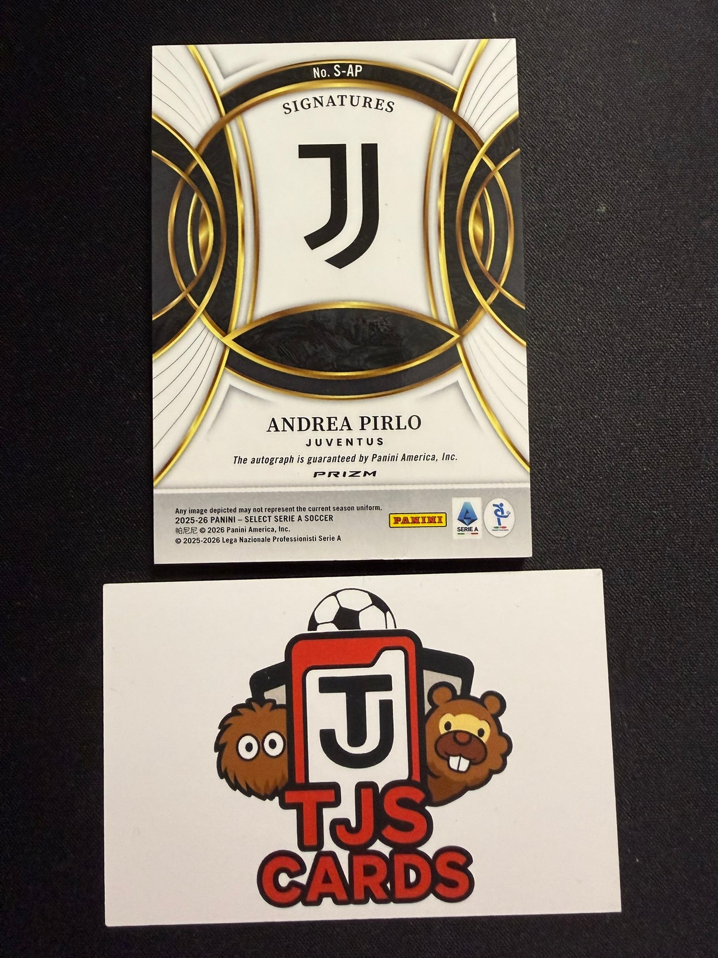 Andrea Pirlo - Auto - Panini Select Serie A 2025/26