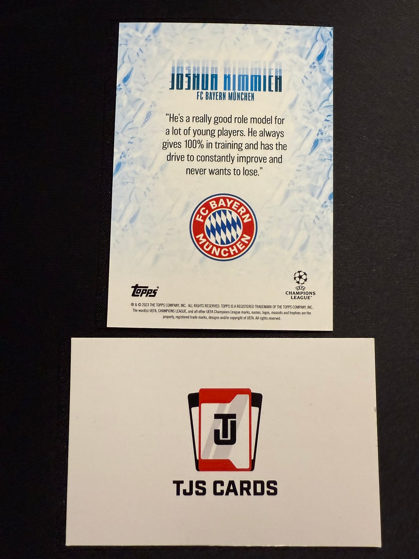 Joshua Kimmich - Auto /49 - TOPPS Jamal Musiala Platinum Set 2022/23