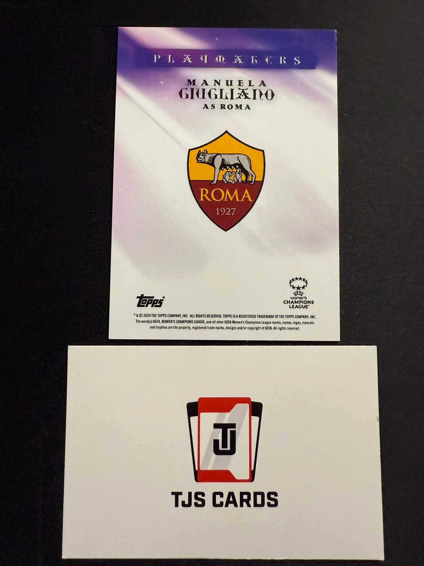 Manuela Giugliano - Purple Auto /25 - TOPPS Bonmati Curated Set 2023/24