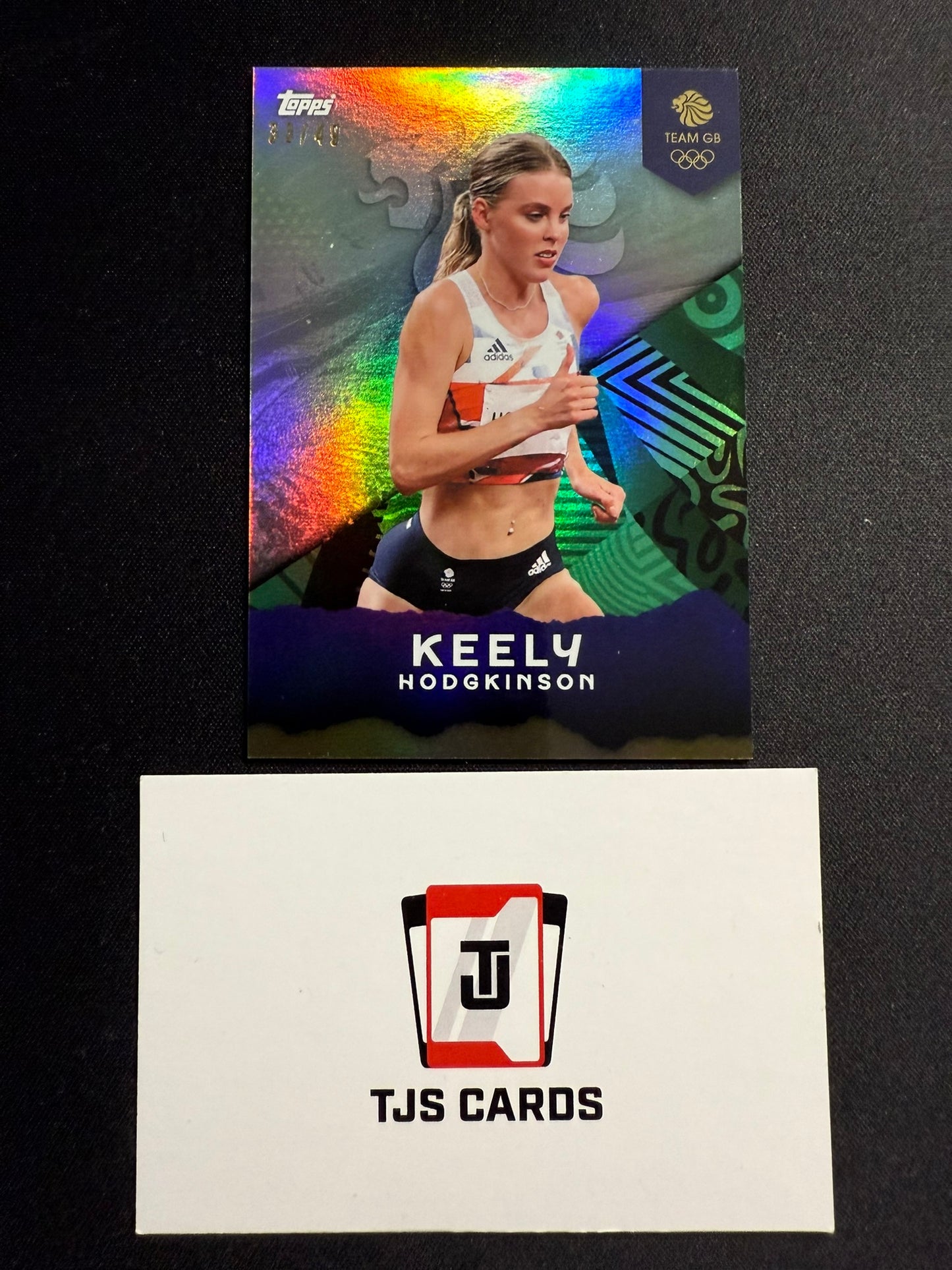 Keely Hodgkinson - /49 - TOPPS Team GB 2024