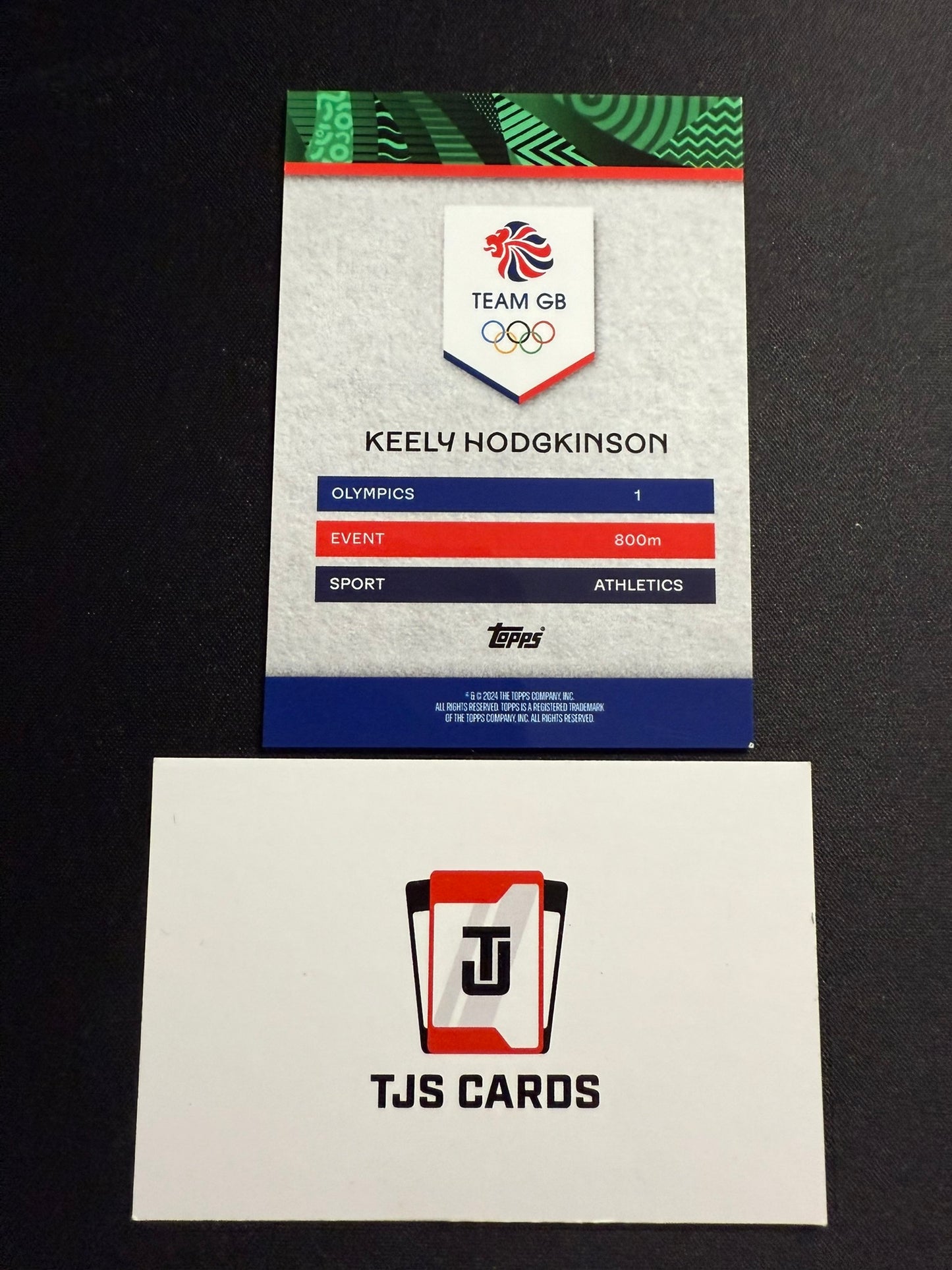 Keely Hodgkinson - /49 - TOPPS Team GB 2024