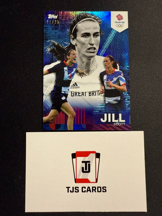 Jill Scott - /25 - TOPPS Team GB 2024