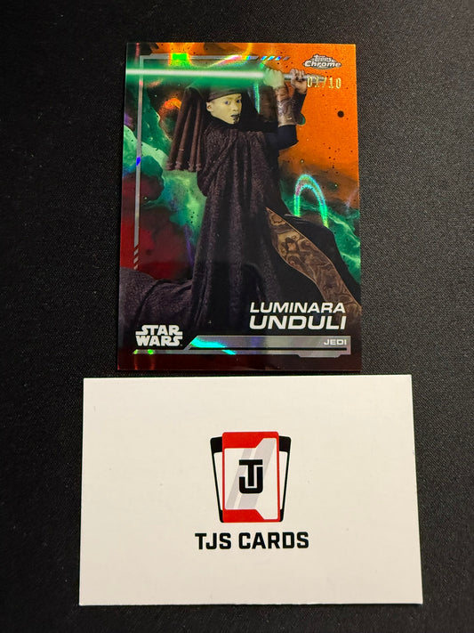 Luminara Unduli - /10 - TOPPS Star Wars Chrome 2024