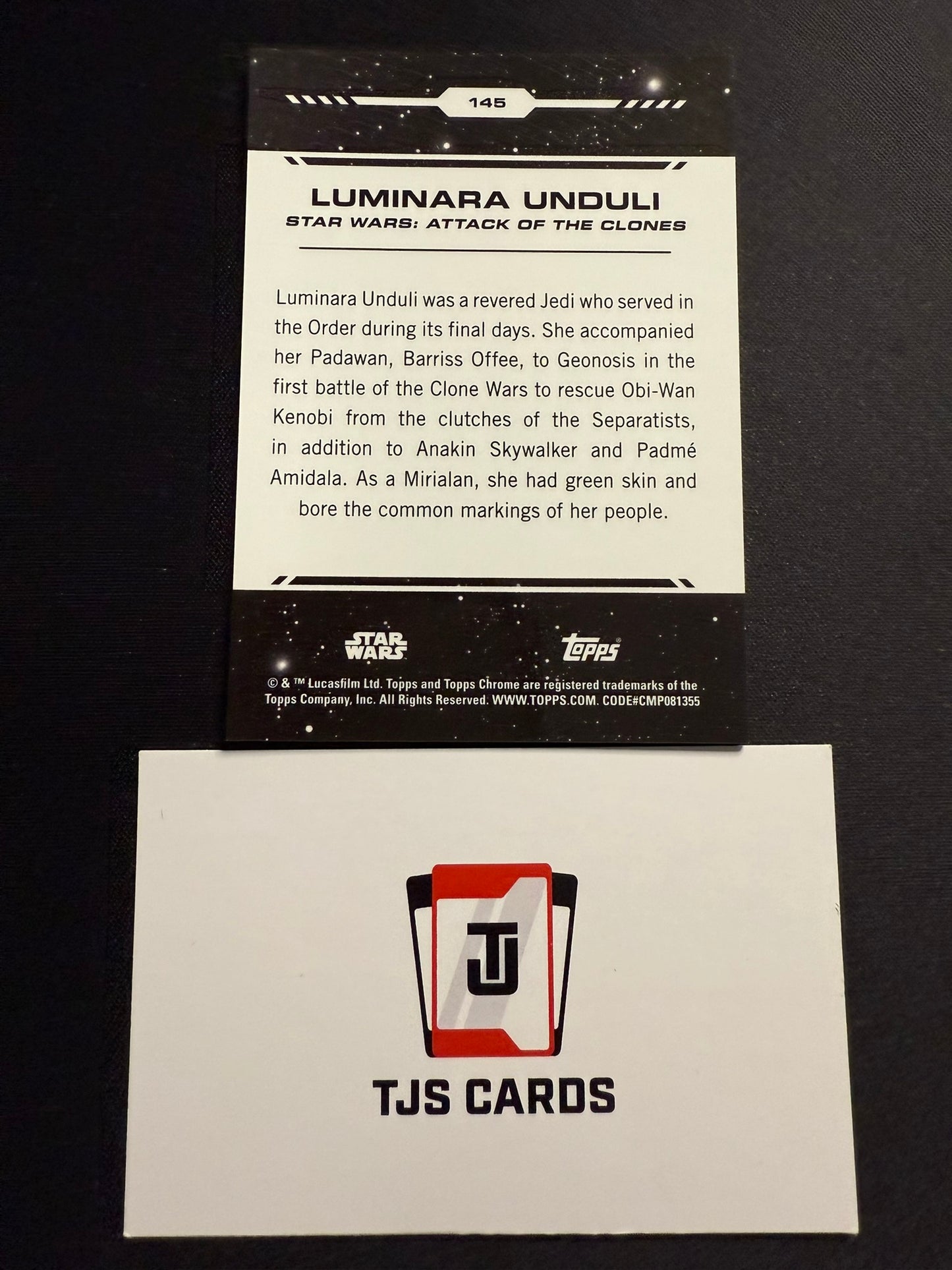 Luminara Unduli - /10 - TOPPS Star Wars Chrome 2024