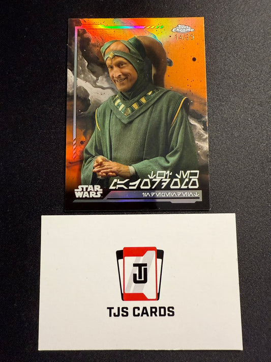 Twi'lek Majordomo - Aurebesh Variation /25 - TOPPS Star Wars Chrome 2024
