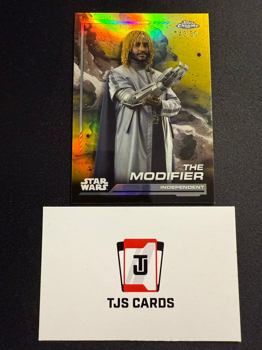 The Modifier - Gold /50 - TOPPS Star Wars Chrome 2024