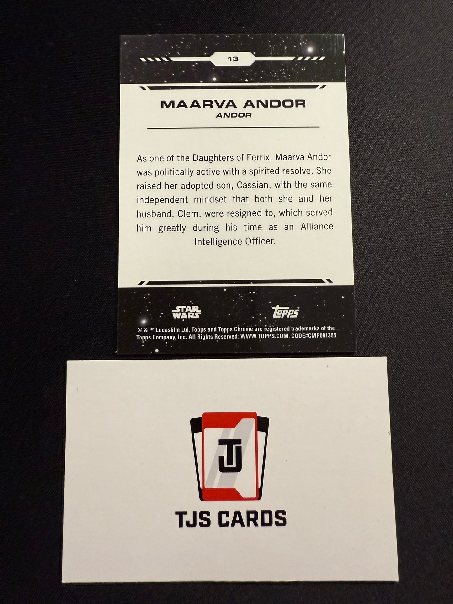 Maarva Andor - Gold /50 - TOPPS Star Wars Chrome 2024
