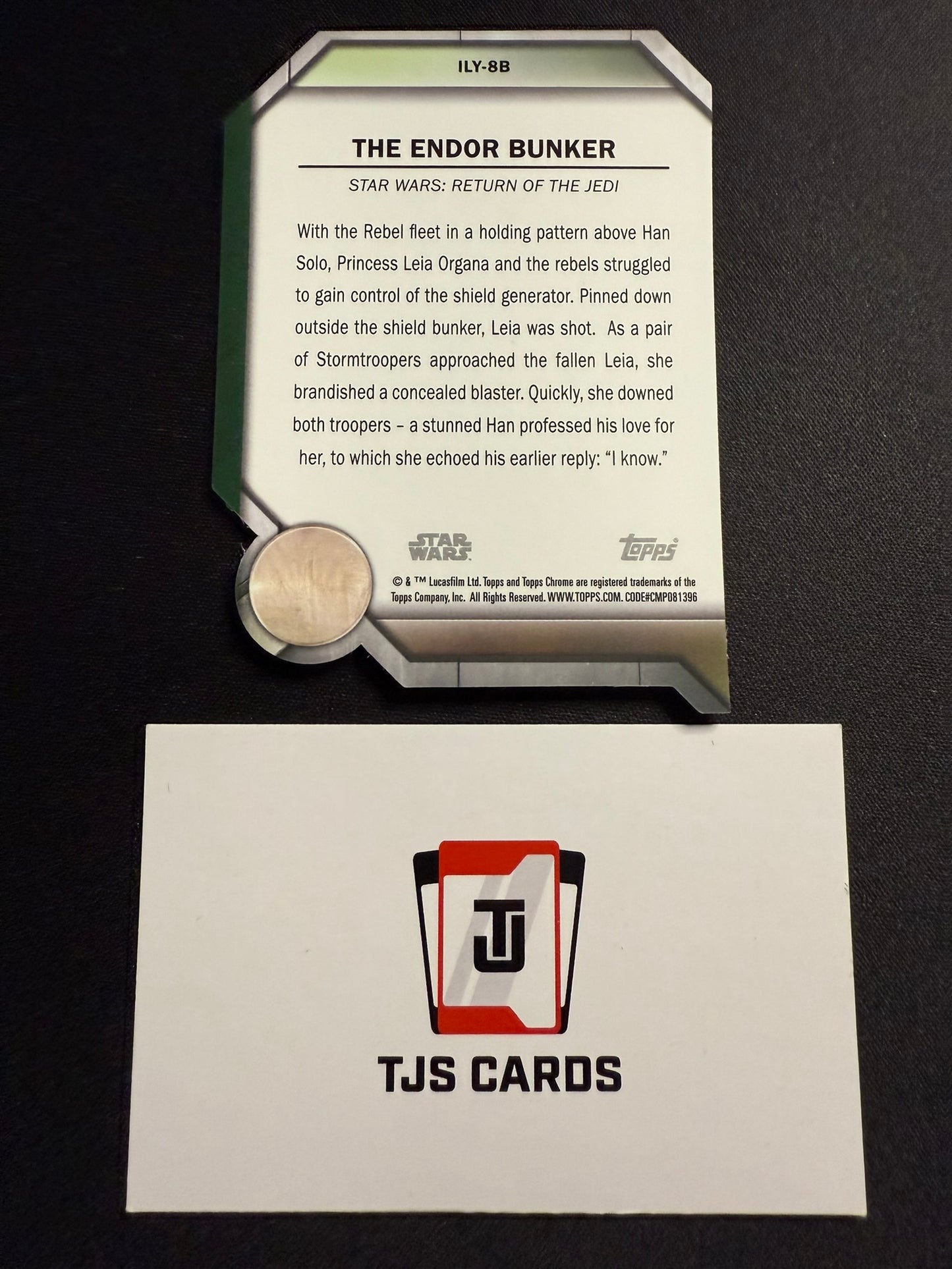 The Endor Bunker - ILY-8B I Love You I Know /99 - TOPPS Star Wars Chrome 2024