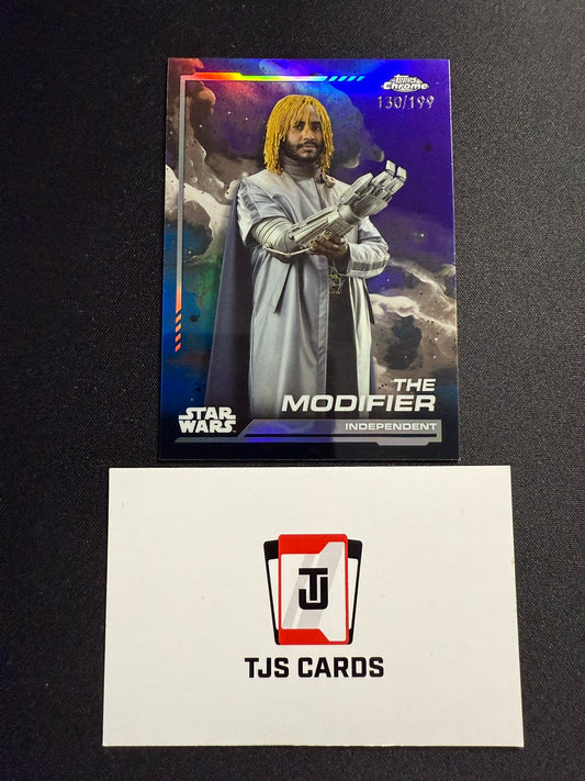 The Modifier - Purple /199 - TOPPS Star Wars Chrome 2024