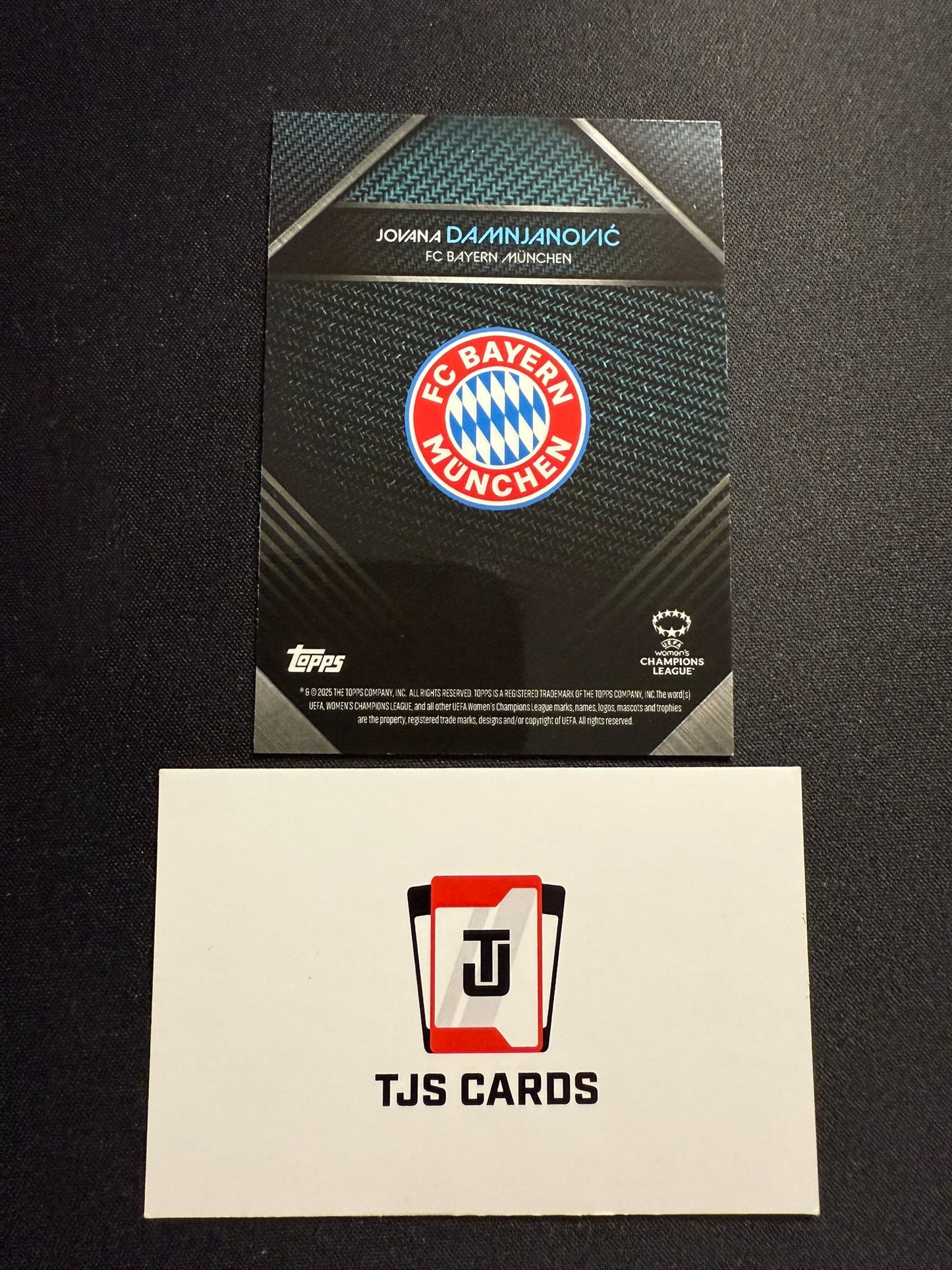 Jovana Damnjanovic - Blue /49 - TOPPS UWCL Knockout 2024/25