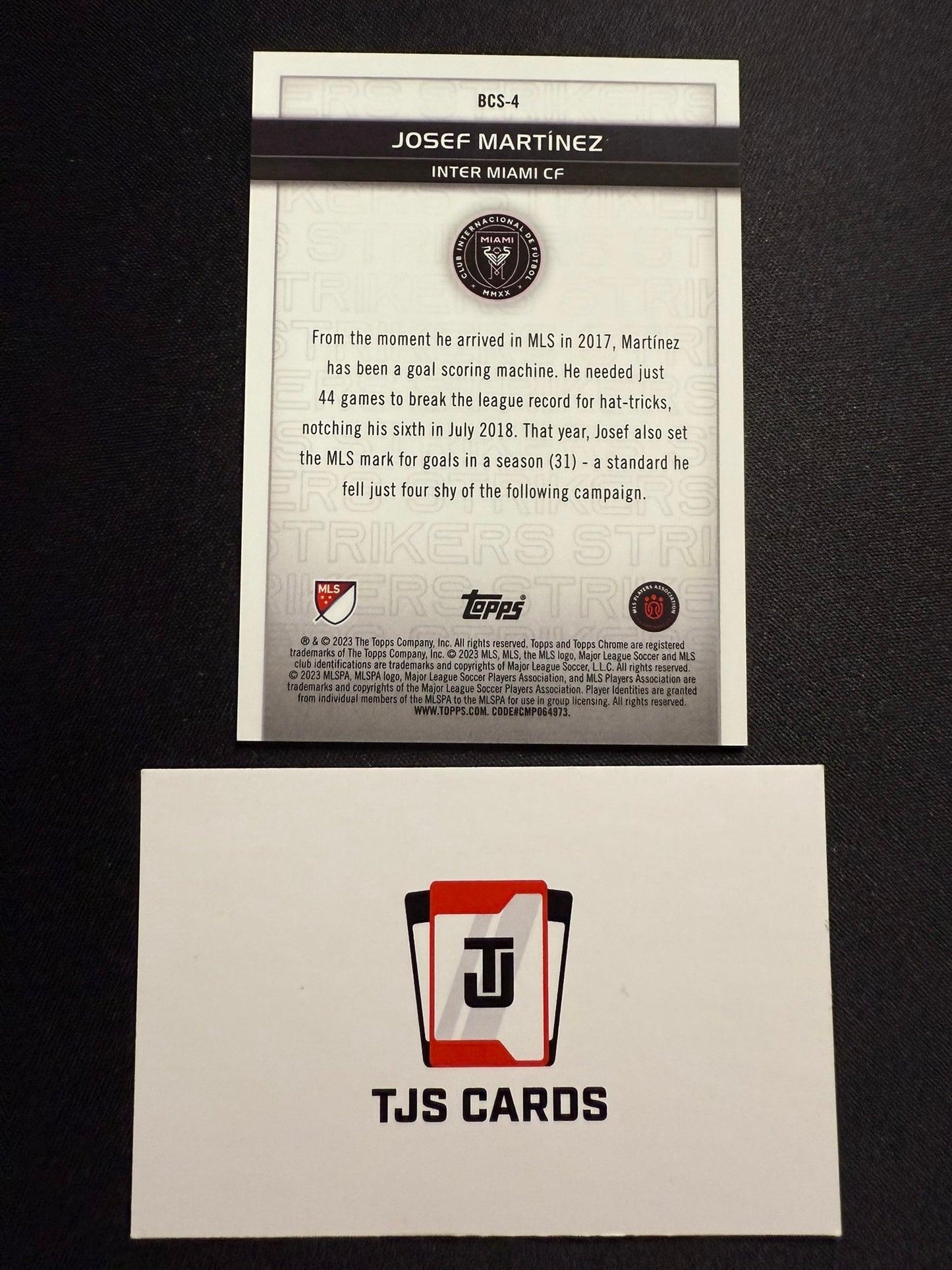 Josef Martinez - Orange Big City Strikers /25 - TOPPS Chrome MLS 2023
