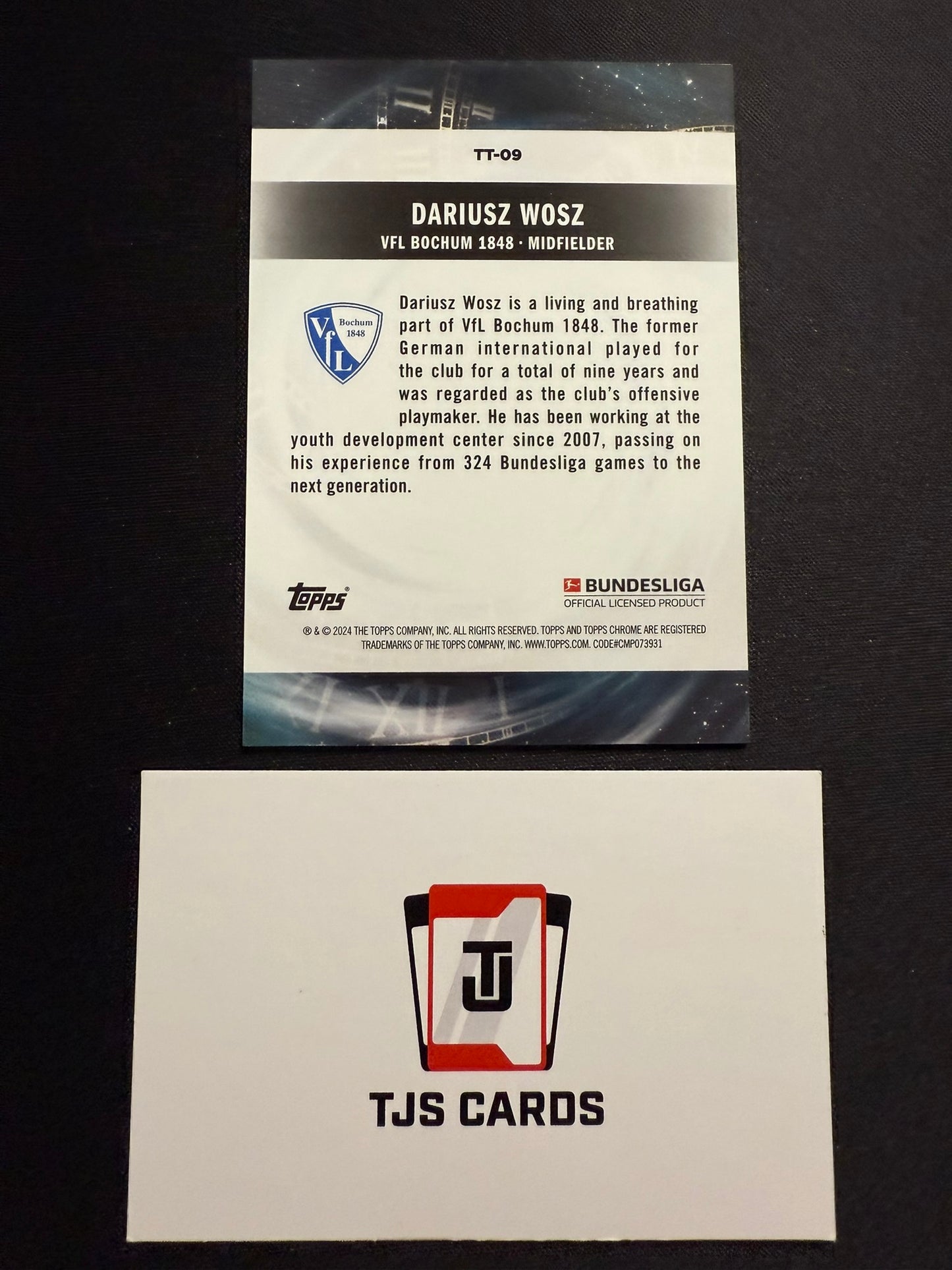 Dariusz Wosz - Time Travelers Case Hit - TOPPS Chrome Bundesliga 2023/24