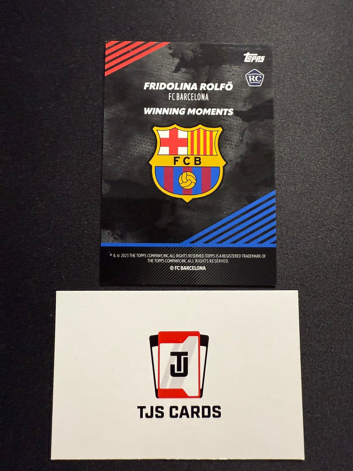 Fridolina Rolfo - Rookie Auto /99 - TOPPS Barcelona Winners 2023