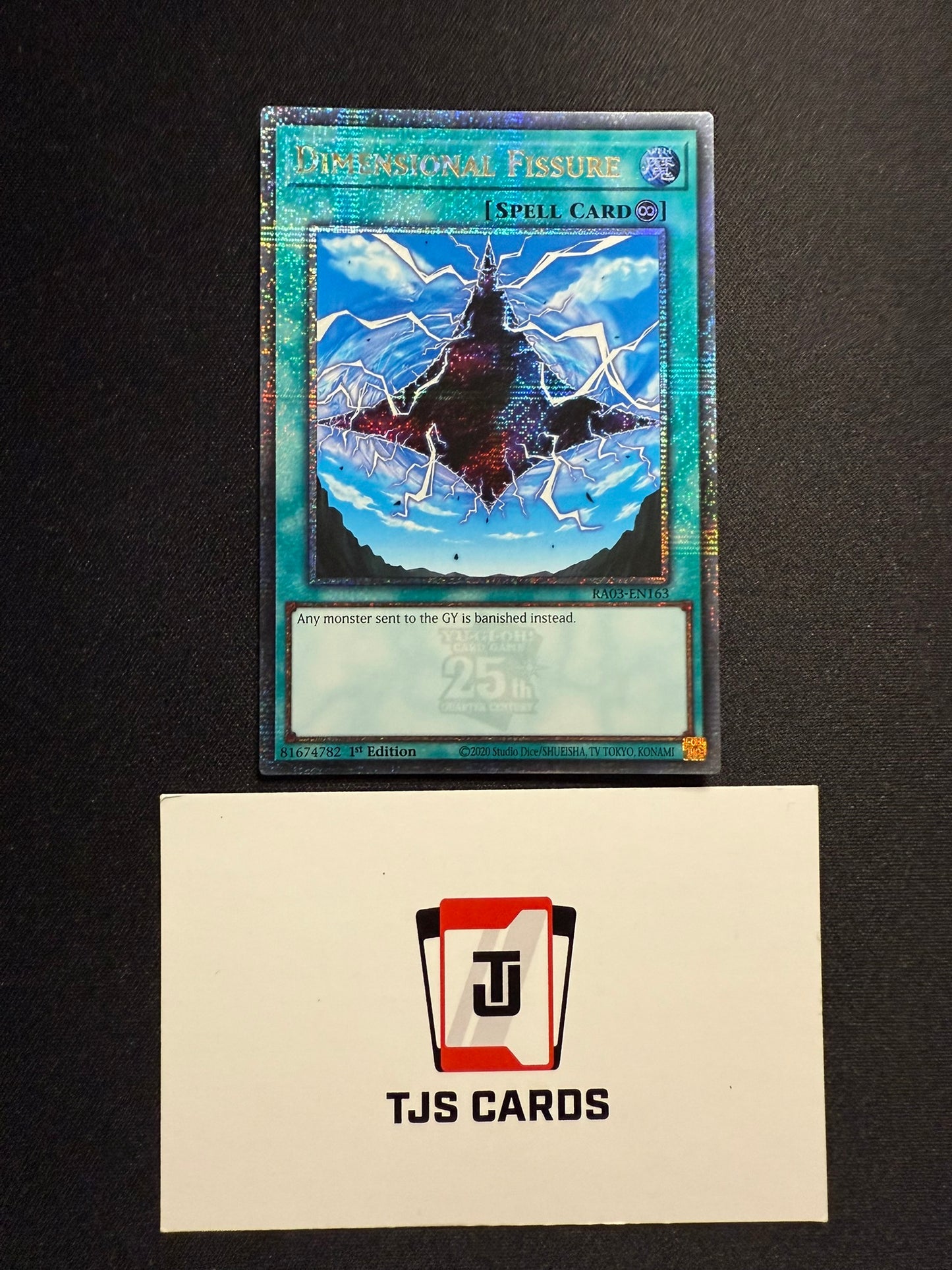 Dimensional Fissure - Quarter Century Secret Rare RA03-EN163 - YuGiOh
