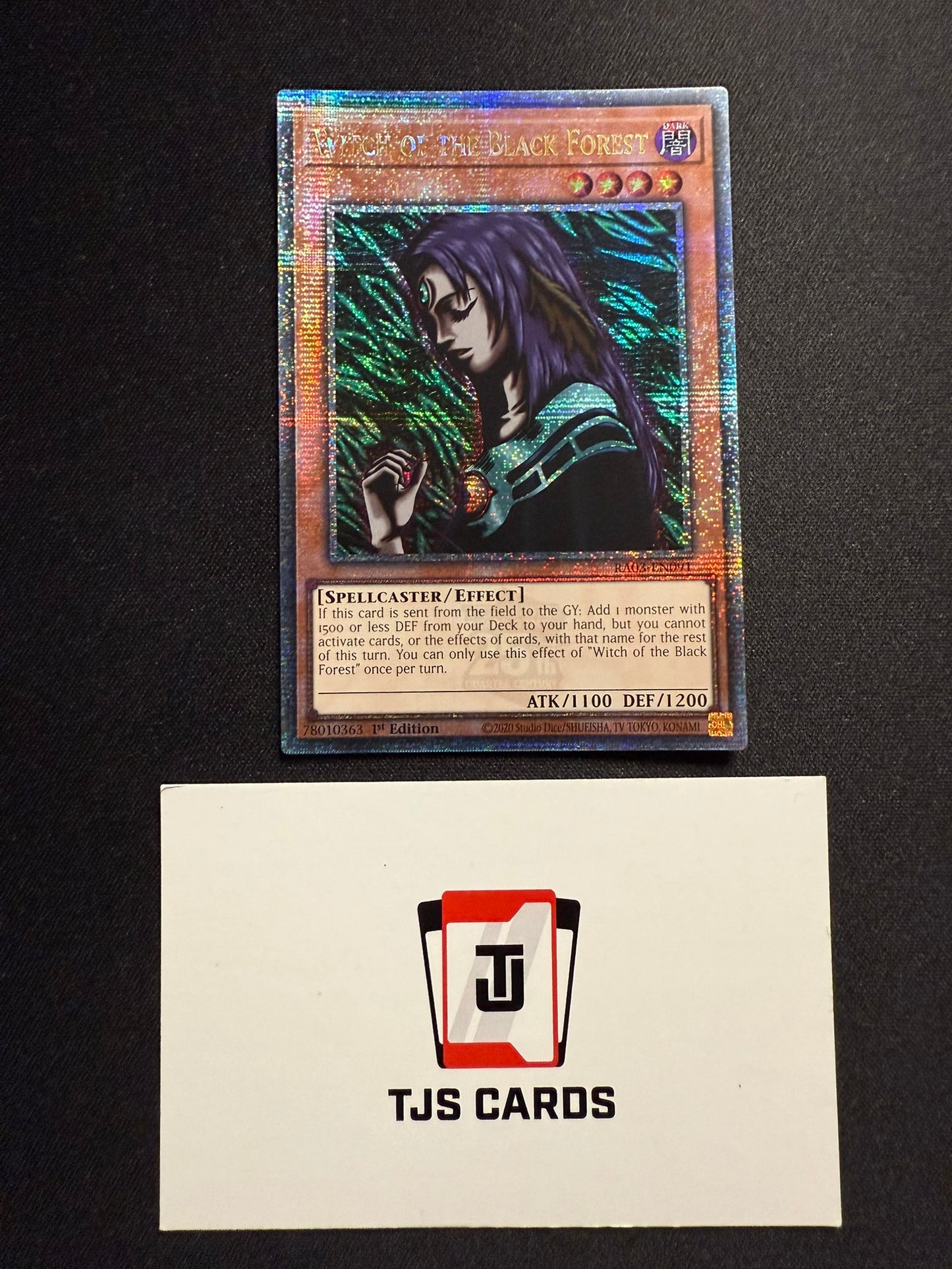 Witch Of The Black Forest - Quarter Century Secret Rare RA03-EN091 - YuGiOh