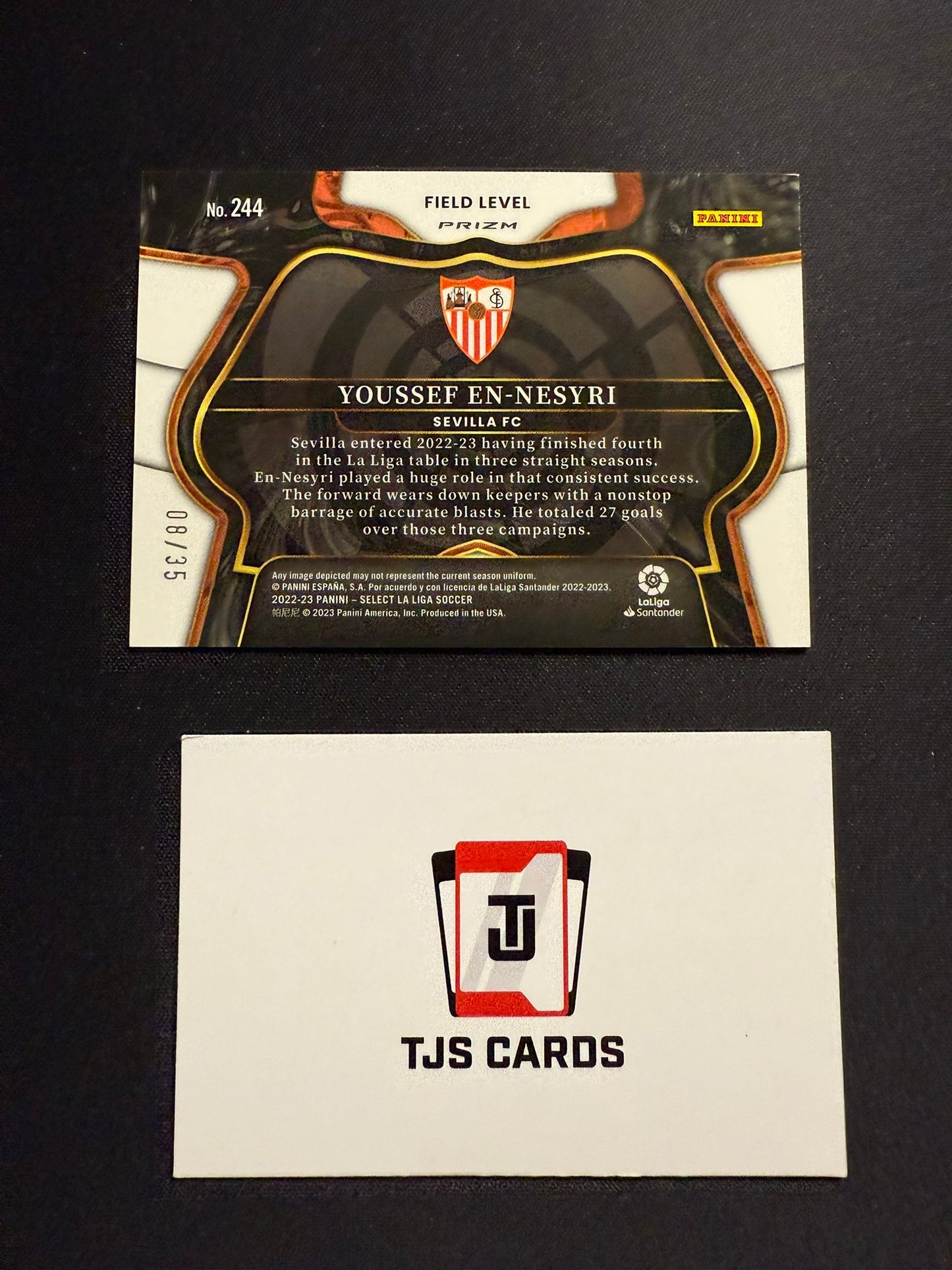 Youssef En-Nesyri - Tie-Dye /35 - Panini Select La Liga 2022/23