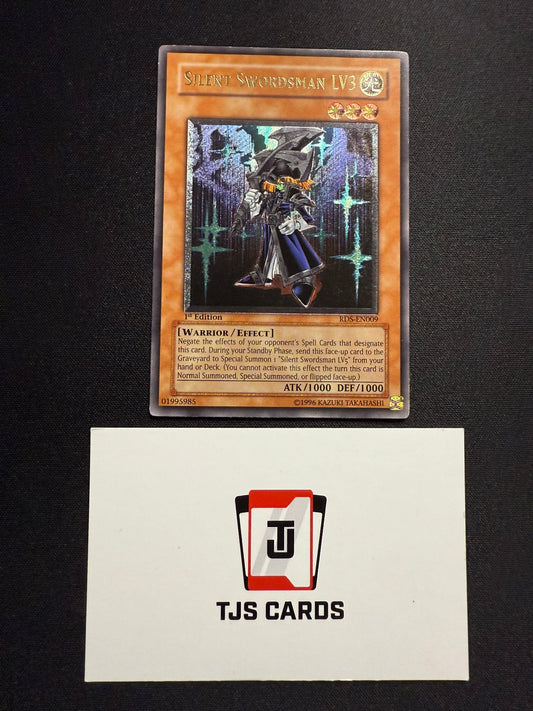 Silent Swordsman LV3 - Ultimate Rare 1st Edition RDS-EN009 - LP - YuGiOh