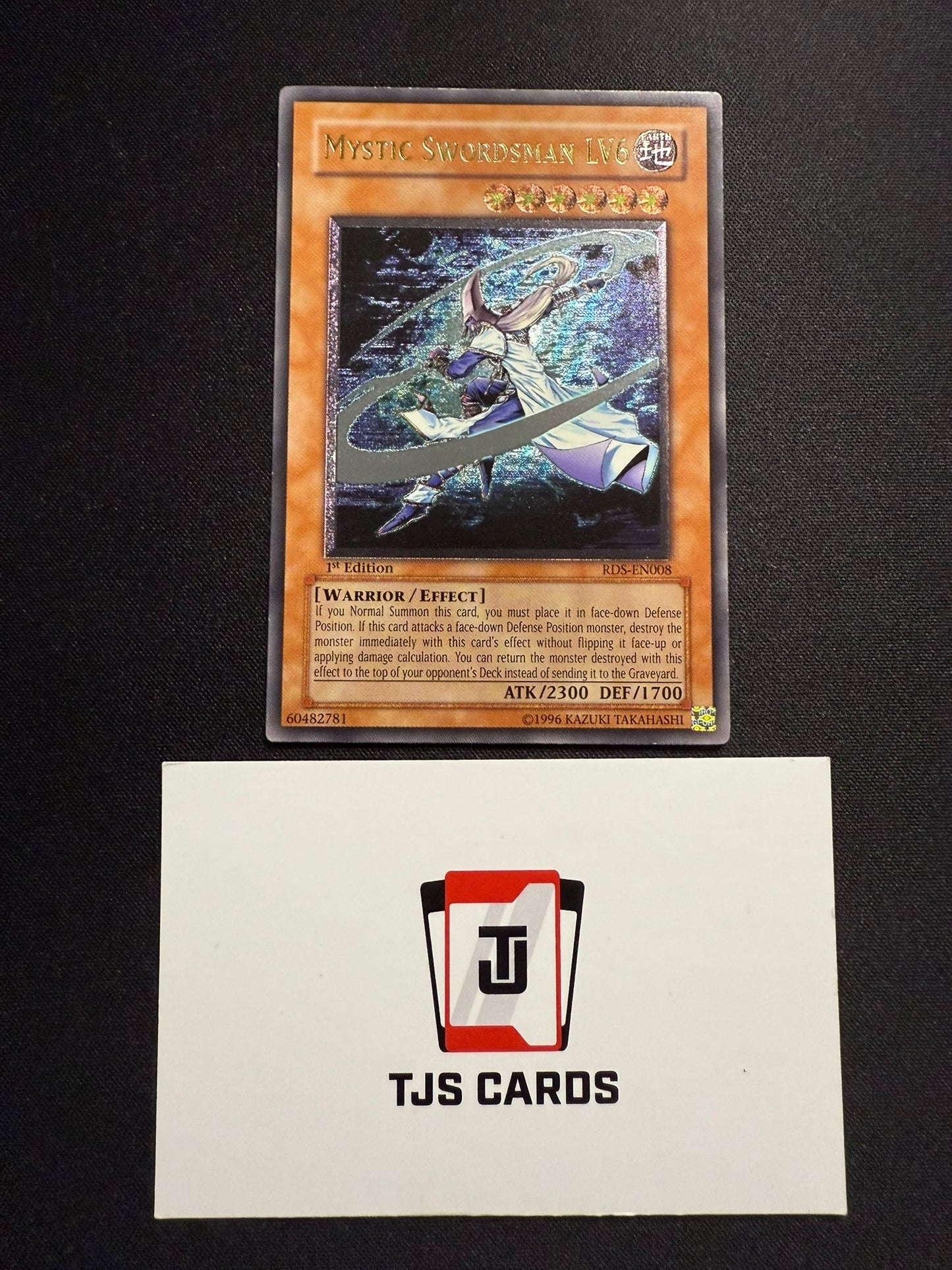 Mystic Swordsman LV6 - Ultimate Rare 1st Edition RDS-EN008 - LP - YuGiOh