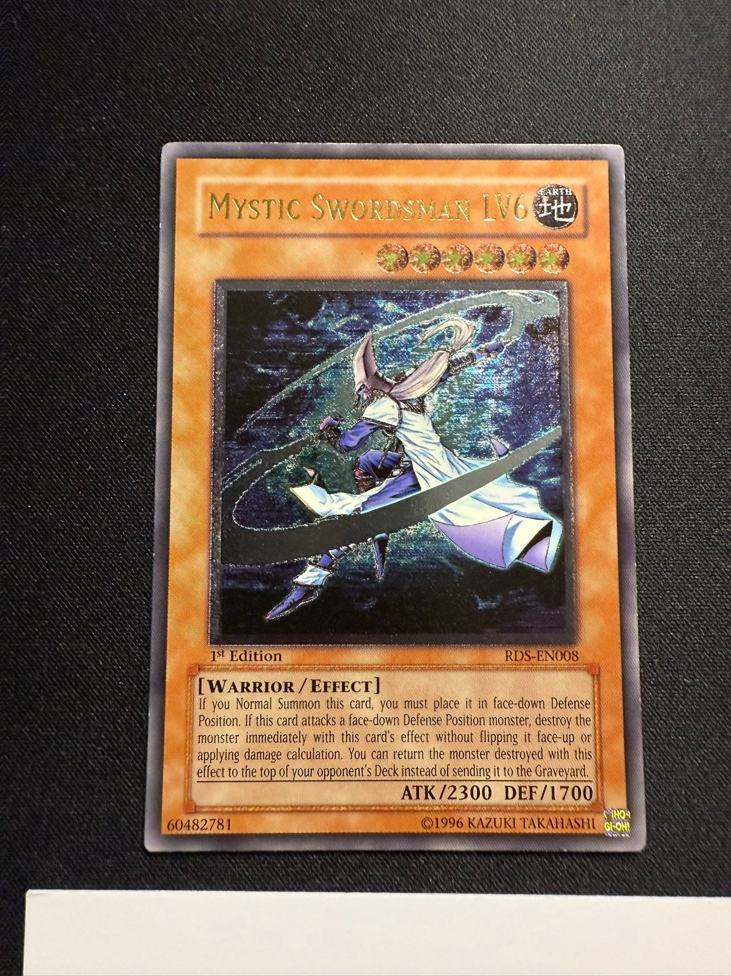 Mystic Swordsman LV6 - Ultimate Rare 1st Edition RDS-EN008 - LP - YuGiOh