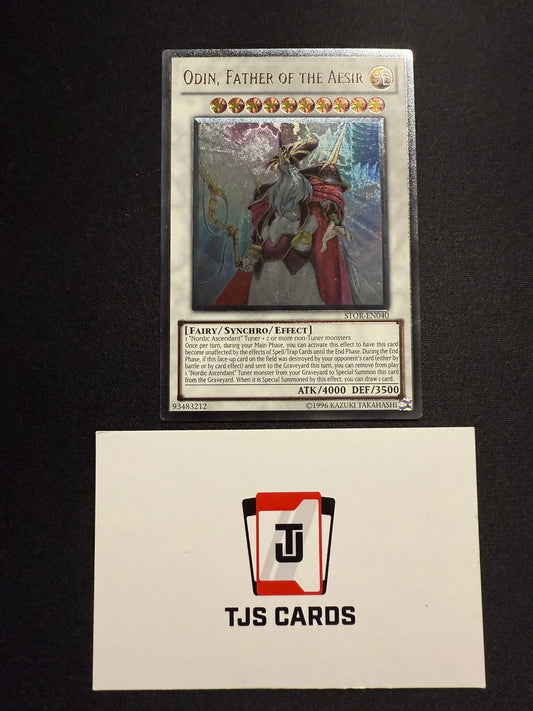 Odin, Father Of The Aesir - Ultimate Rare STOR-EN040 - YuGiOh