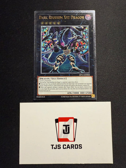 Dark Requiem Xyz Dragon - Ultimate Rare OP15-EN002 - YuGiOh
