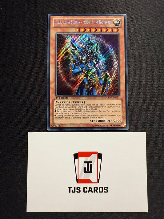 Black Luster Soldier - Envoy Of The Beginning - Secret Rare 1st Ed LCYW-EN025 - YuGiOh