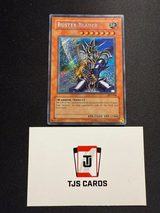 Buster Blader - Secret Rare Limited Edition BPT-008 - MP - YuGiOh